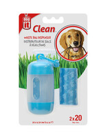 Dogit Waste Bag Dispenser 2/20bag Blue