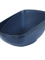 Jumbo Hi-Back Pan Blue 24x19x18
