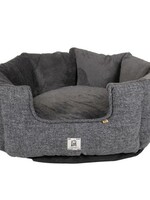 DGS Chill Kuzzi FIR Grey Round Bed 36x36x15"