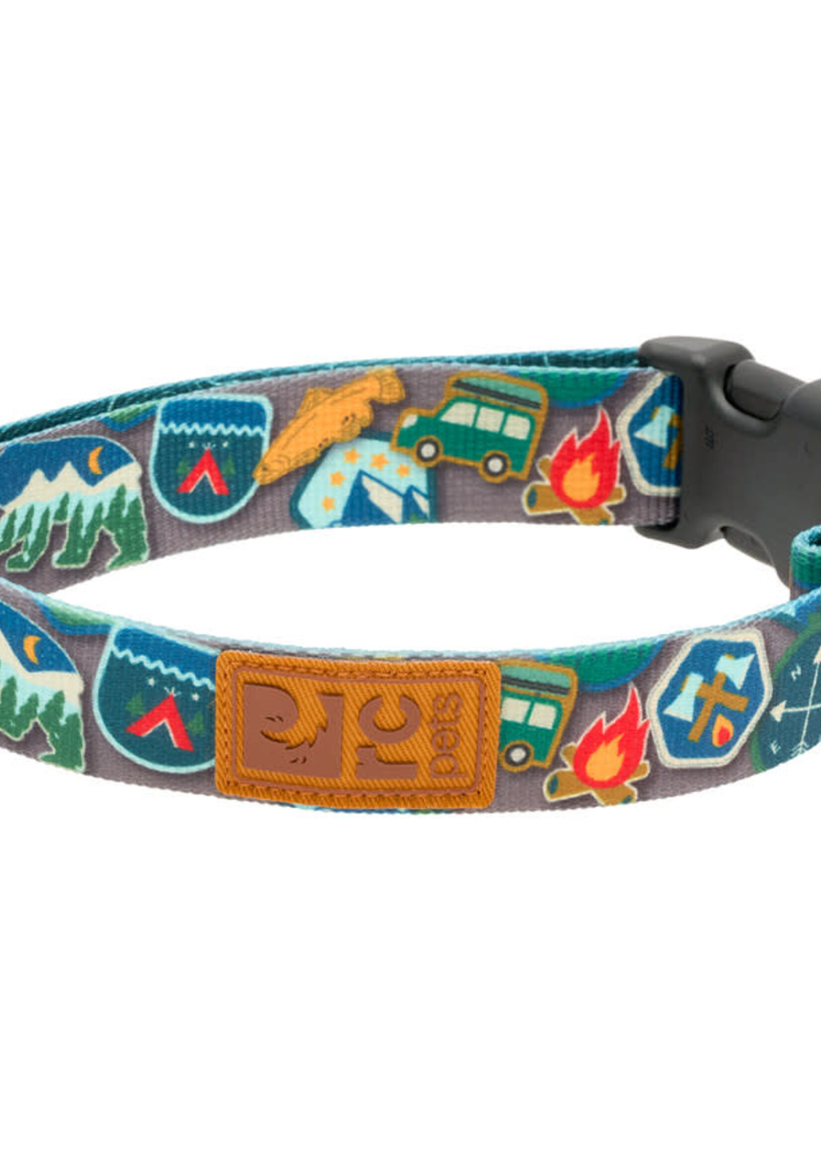 RC Pets Eco Collar Medium 1" - Trail Badges