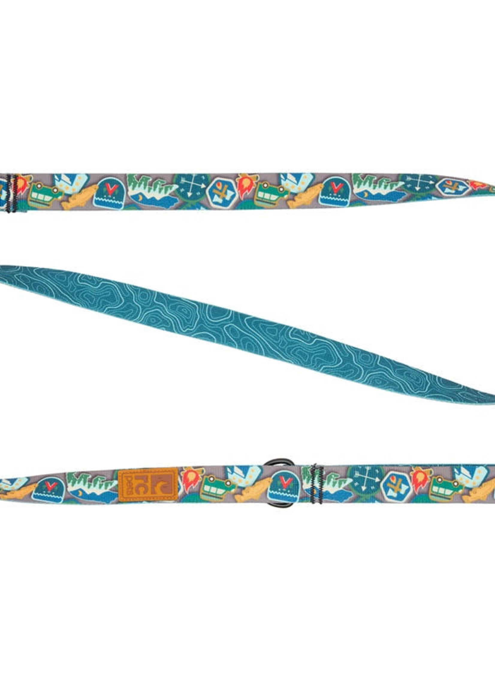 RC Pets Eco Leash 3/4" x 5' - Trail Badges