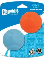 ChuckIt! Chuckit! Fetch Ball Med 2 pk