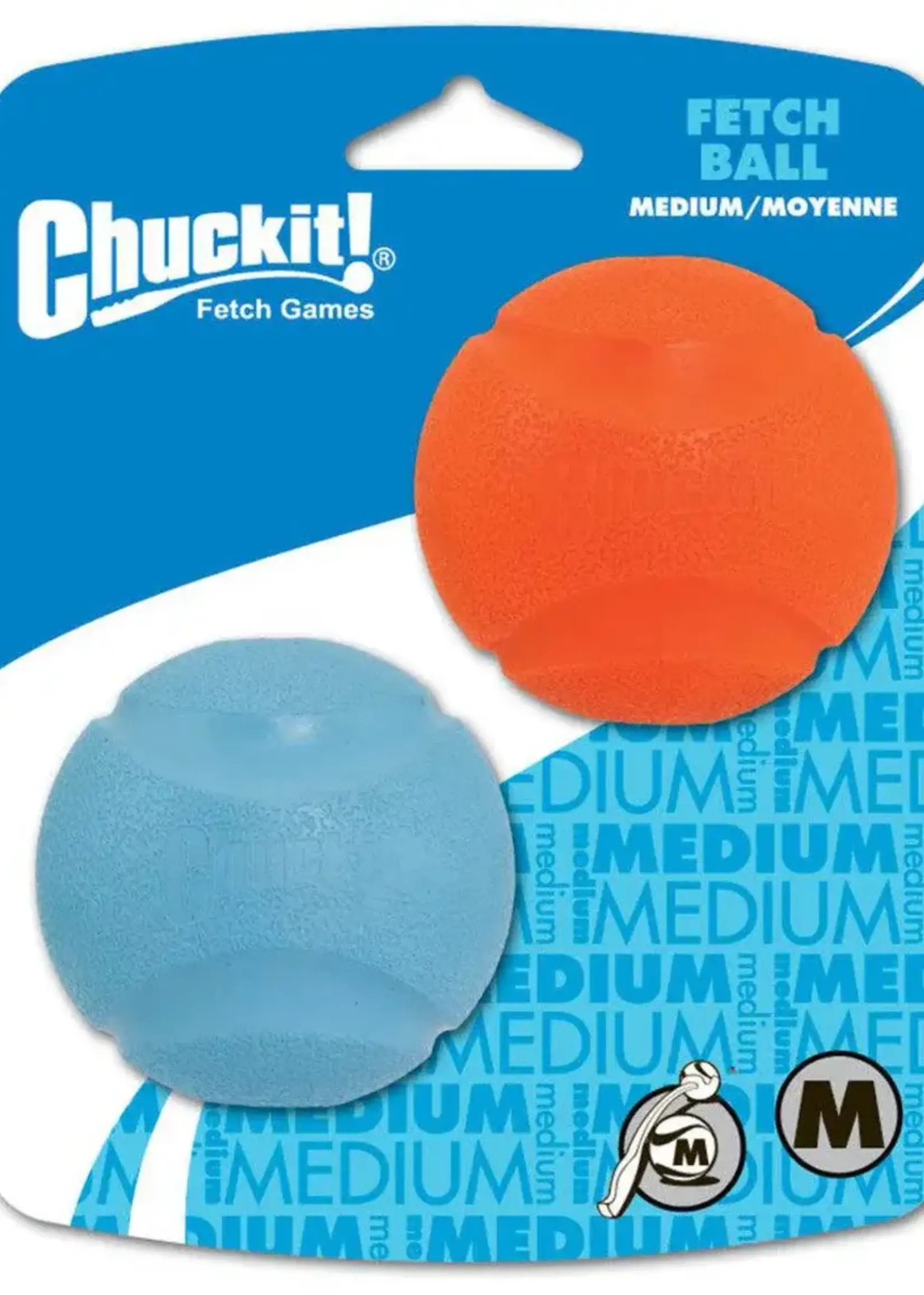 ChuckIt! Chuckit! Fetch Ball Med 2 pk