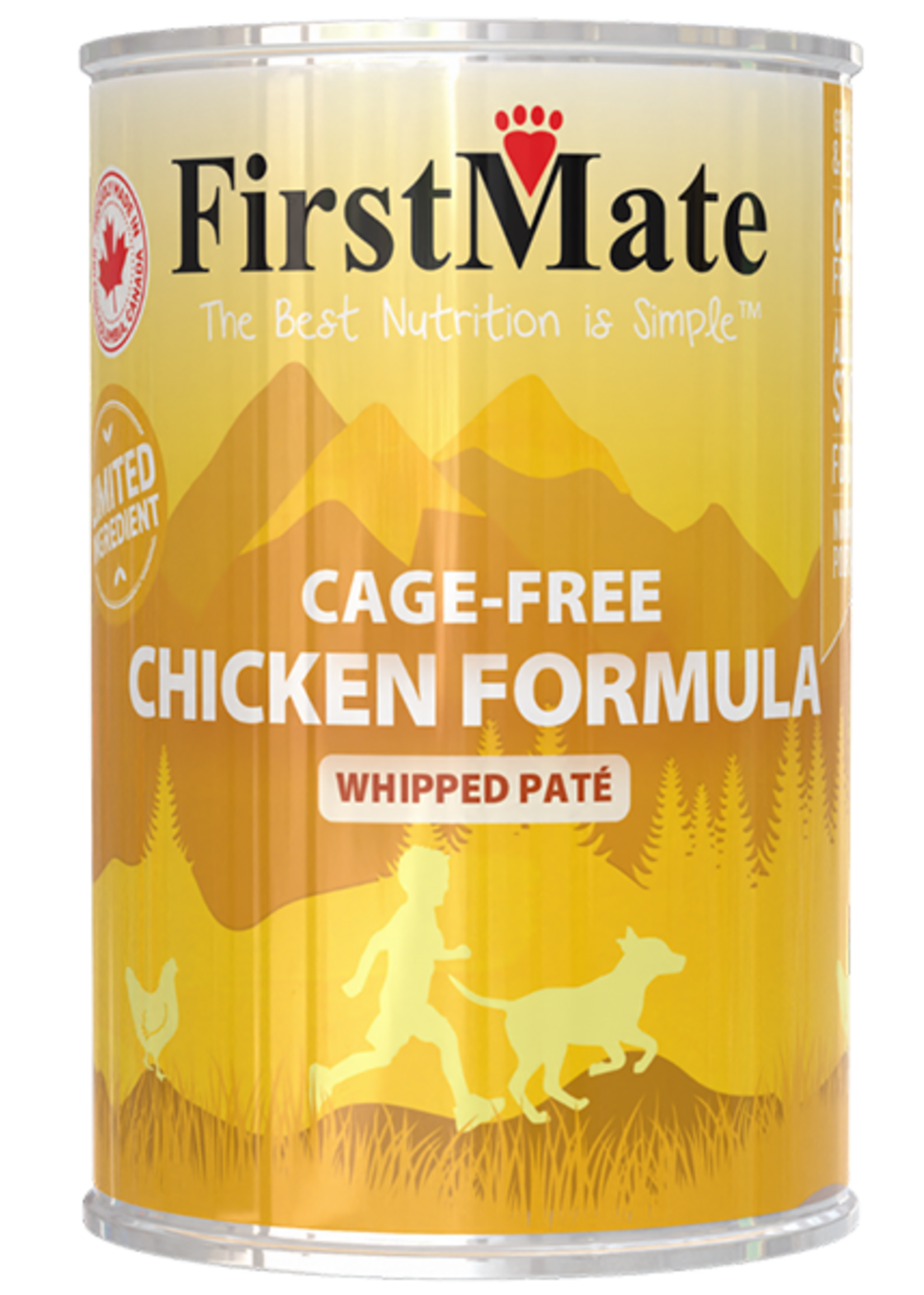 First Mate FirstMate Dog LID GF Chicken  12.2 oz