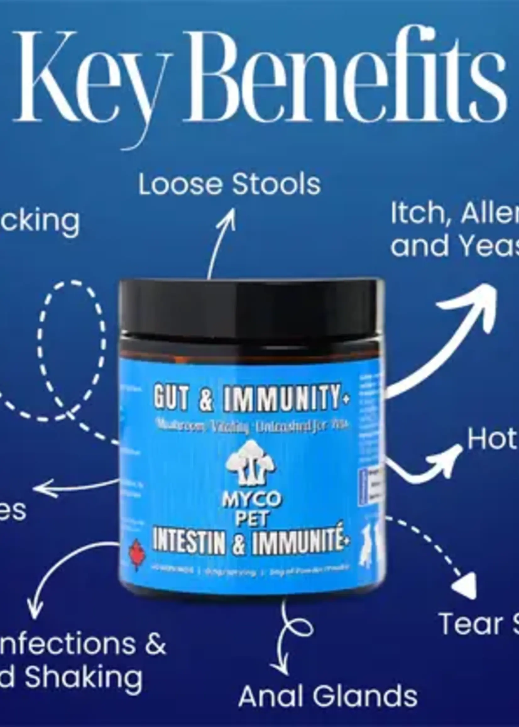 MYCO PET MYCO PET Gut & Immunity + -  30g
