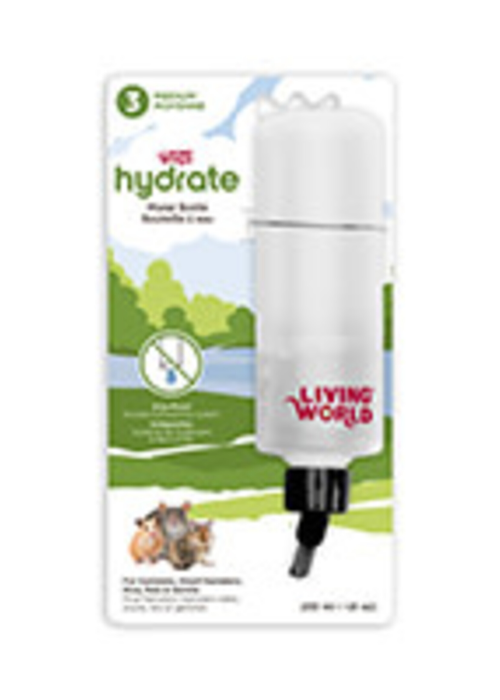 Living World Living World Water Bottle - Medium - 235 ml (8 oz)