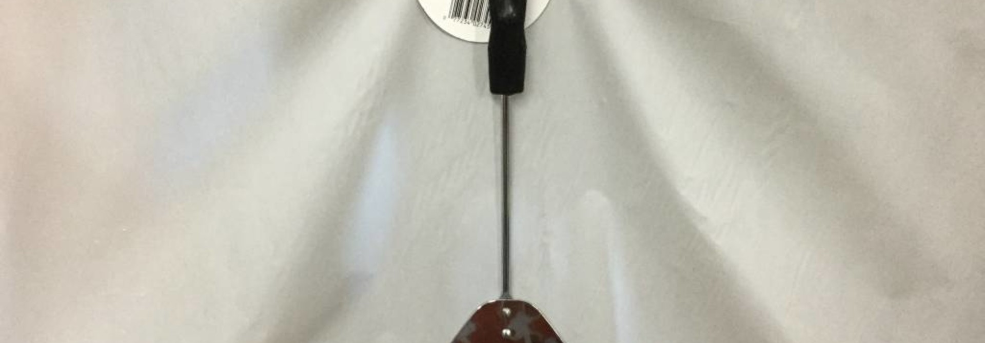 Chrome Litter Scoop Plastic Handle