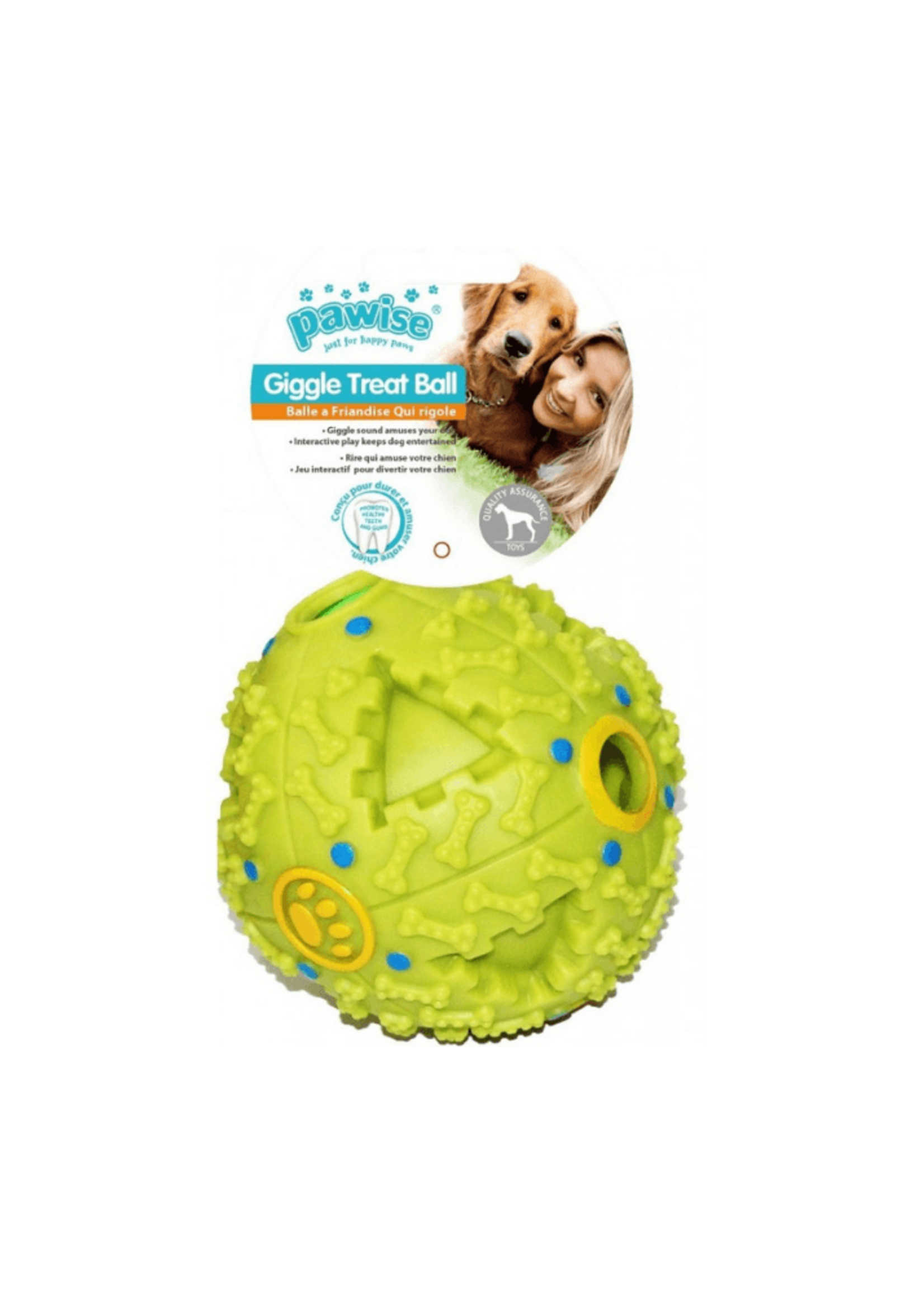 Pawise PAWISE Giggle Treat Ball 11.5 cm