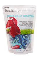 Marina Betta Gravel - Tri-color Blue - 500 g (1.1 lb)