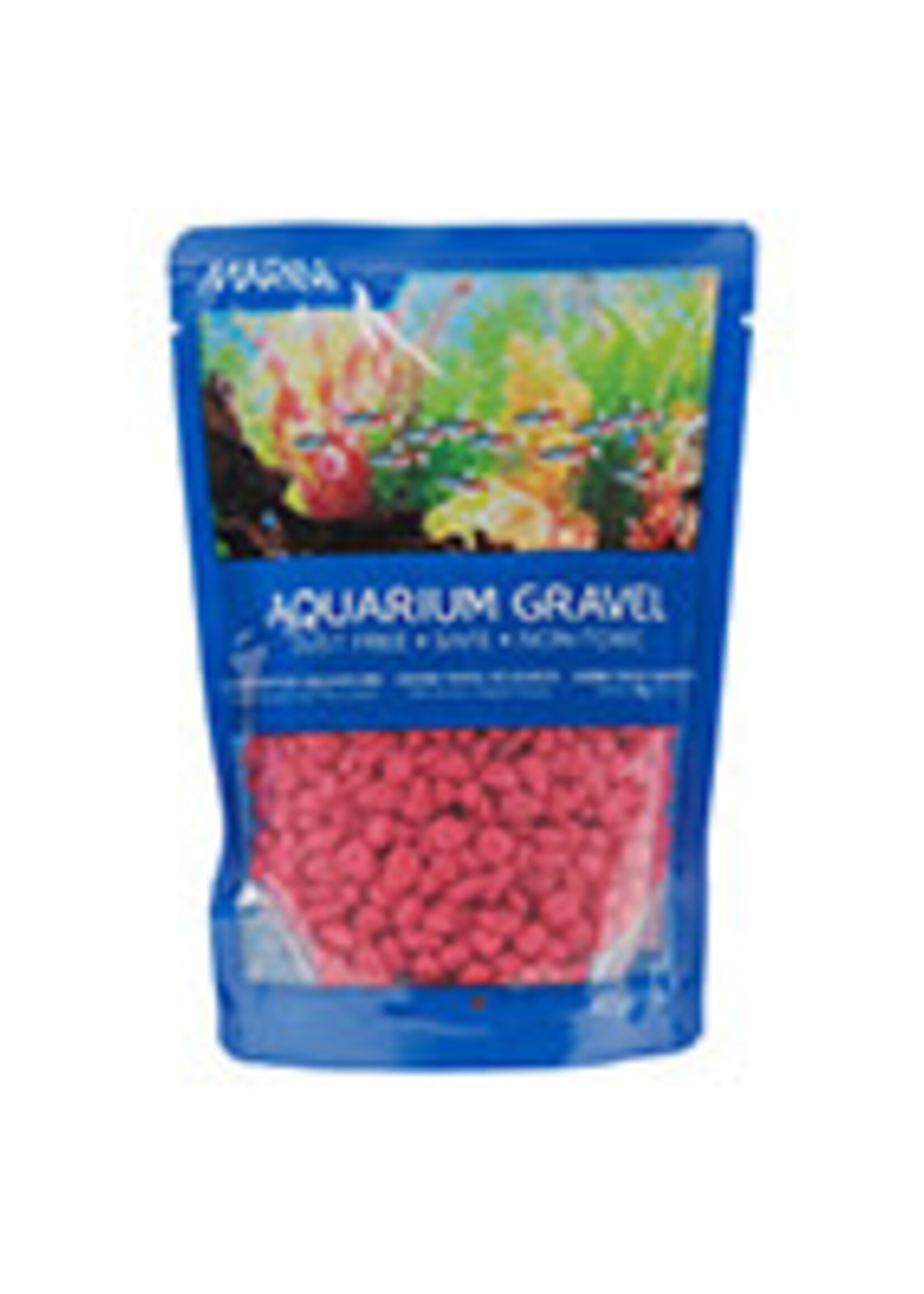 Marina Decorative Gravel, 1 lb, Red