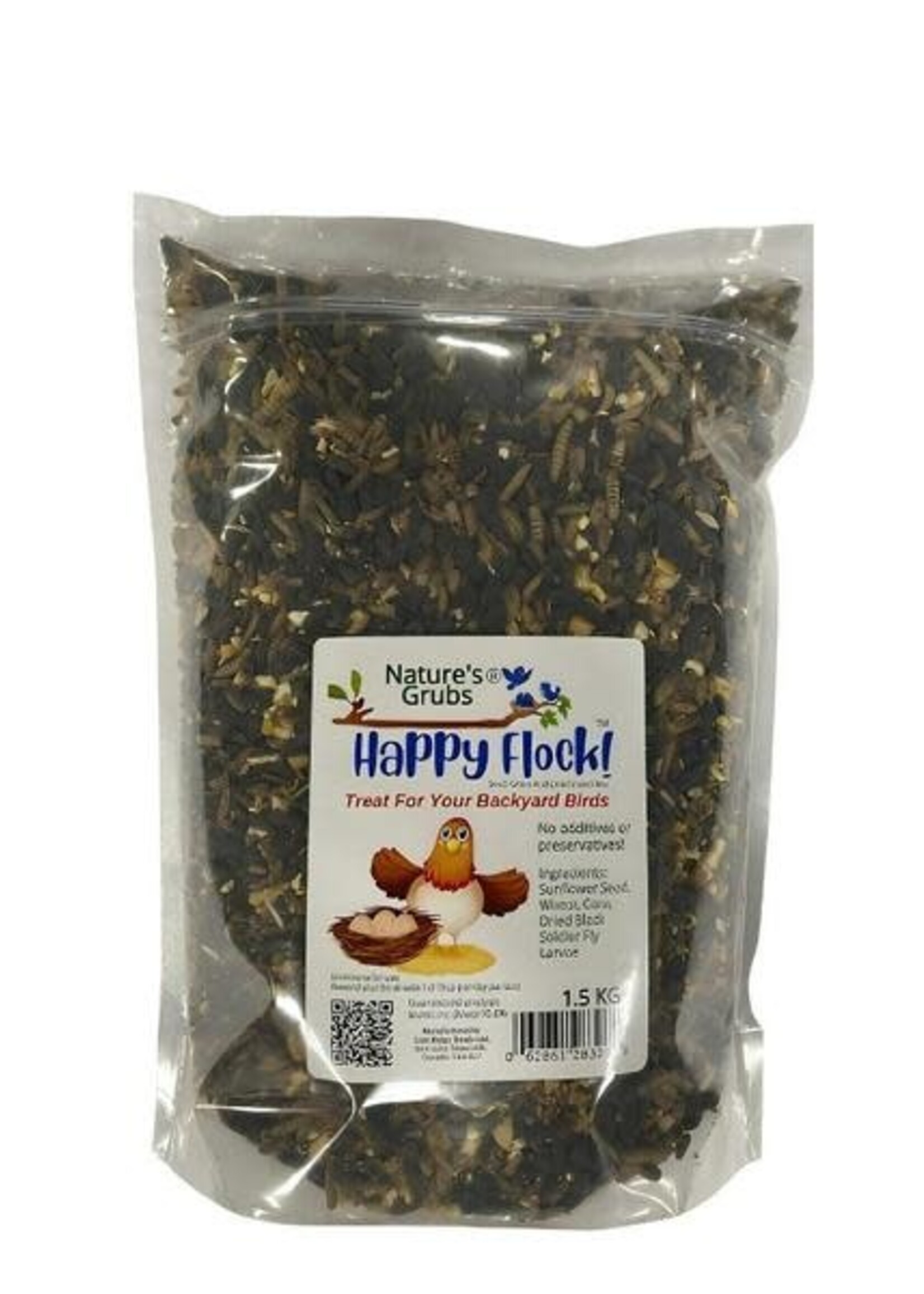 Nature's Grubs Natures Grubs - Happy Flock  1.5kg