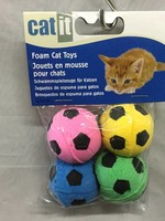 CatIt Catit Foam Soccer Balls - 4 pack