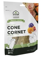 Stoter Farm Cone Timothy & Floral 2PK