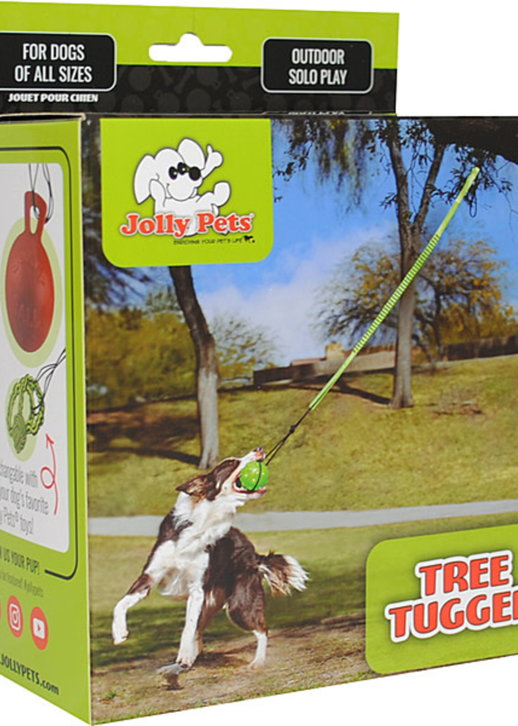 Jolly Pets Tree Tugger Green