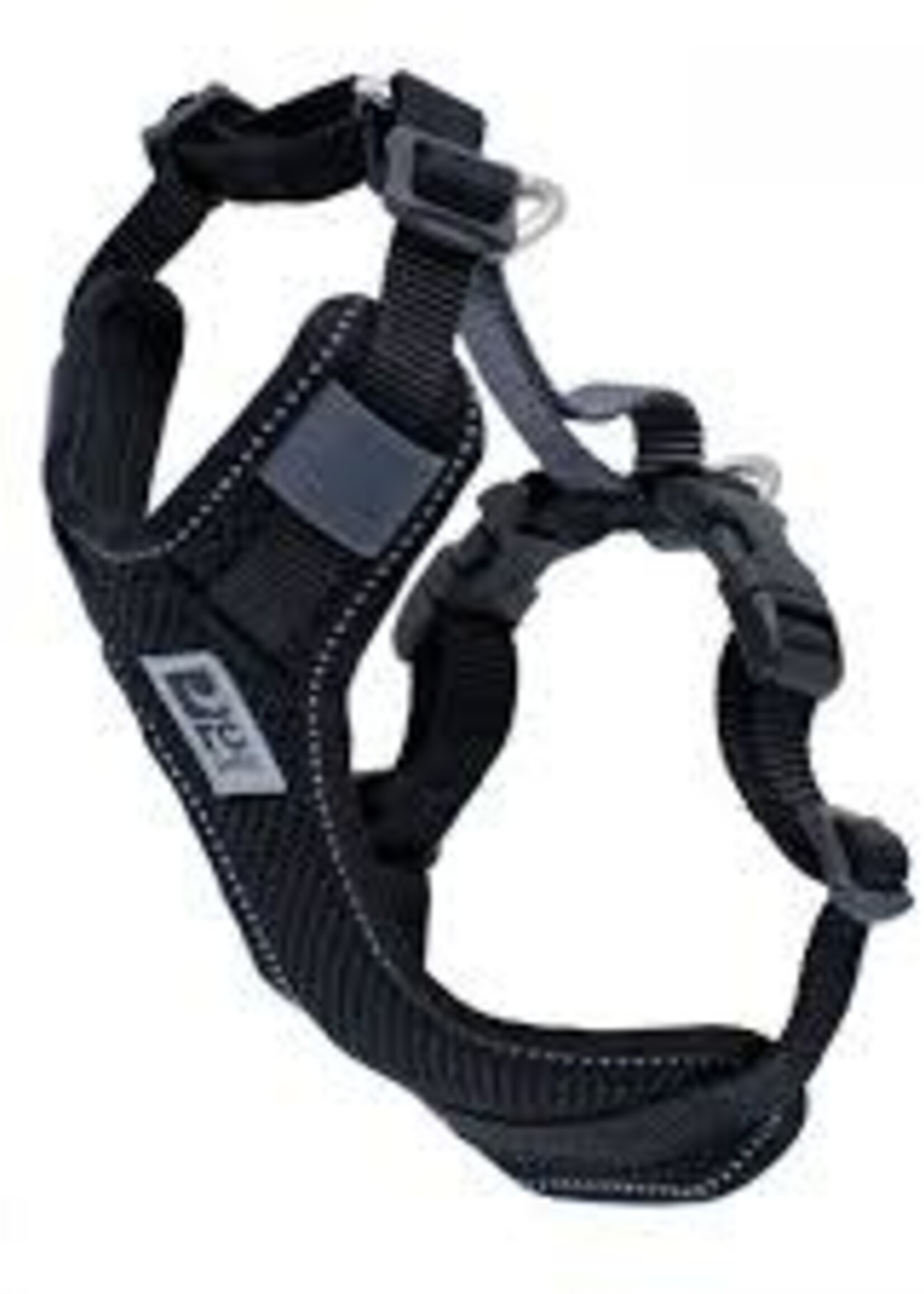RC Pets Moto Control Harness Black & Grey XS