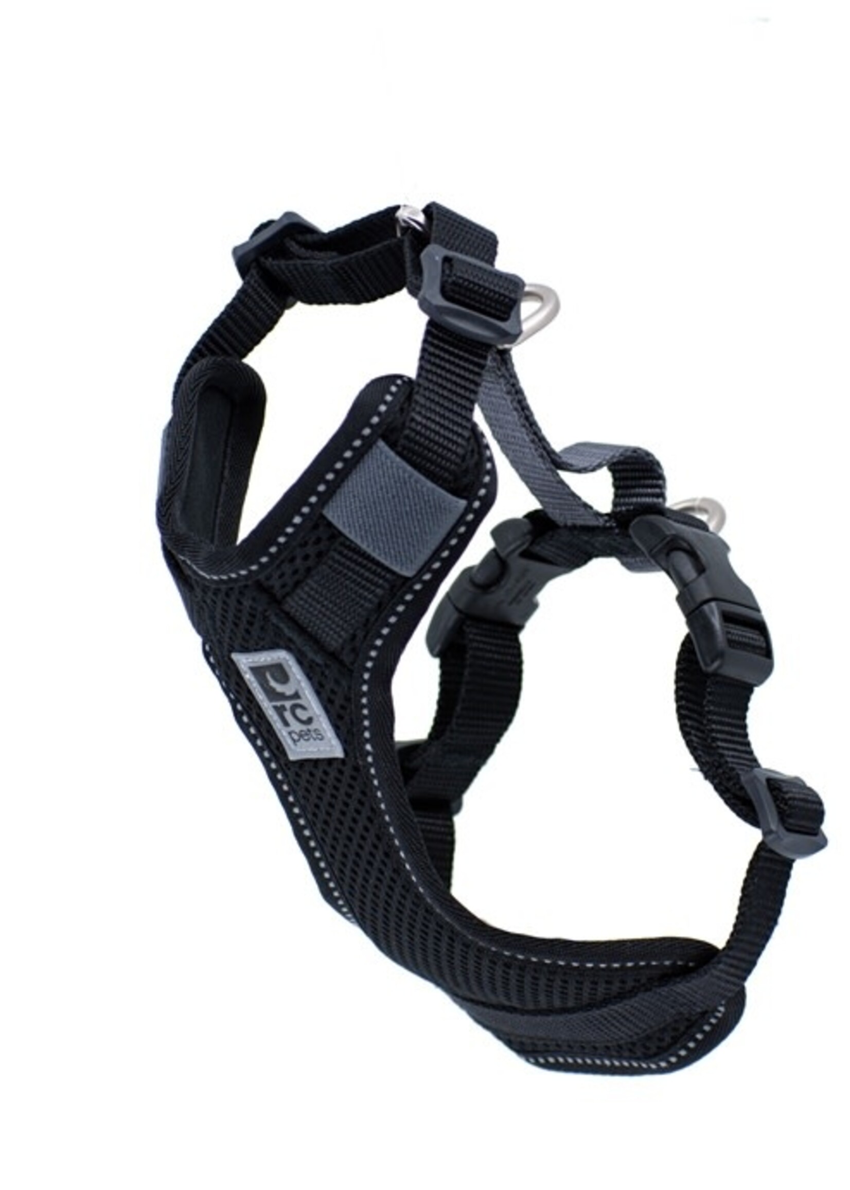 RC Pets Moto Control Harness Black & Grey M