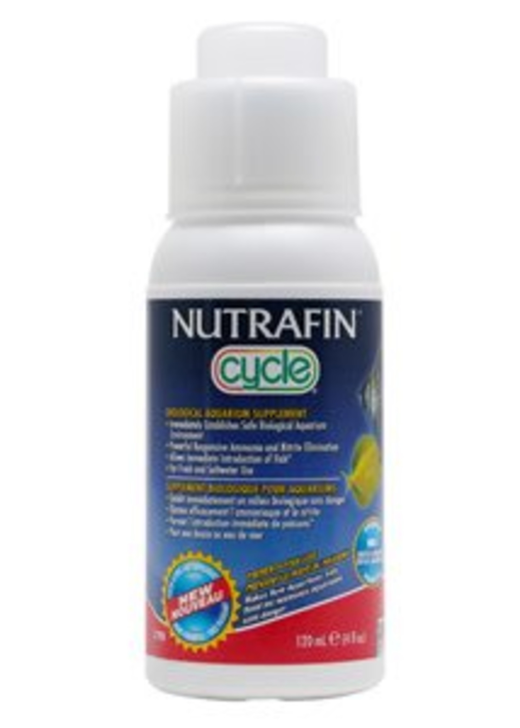 Nutrafin Nutrafin Cycle - Biological Aquarium Supplement, 120 mL (4 fl oz)