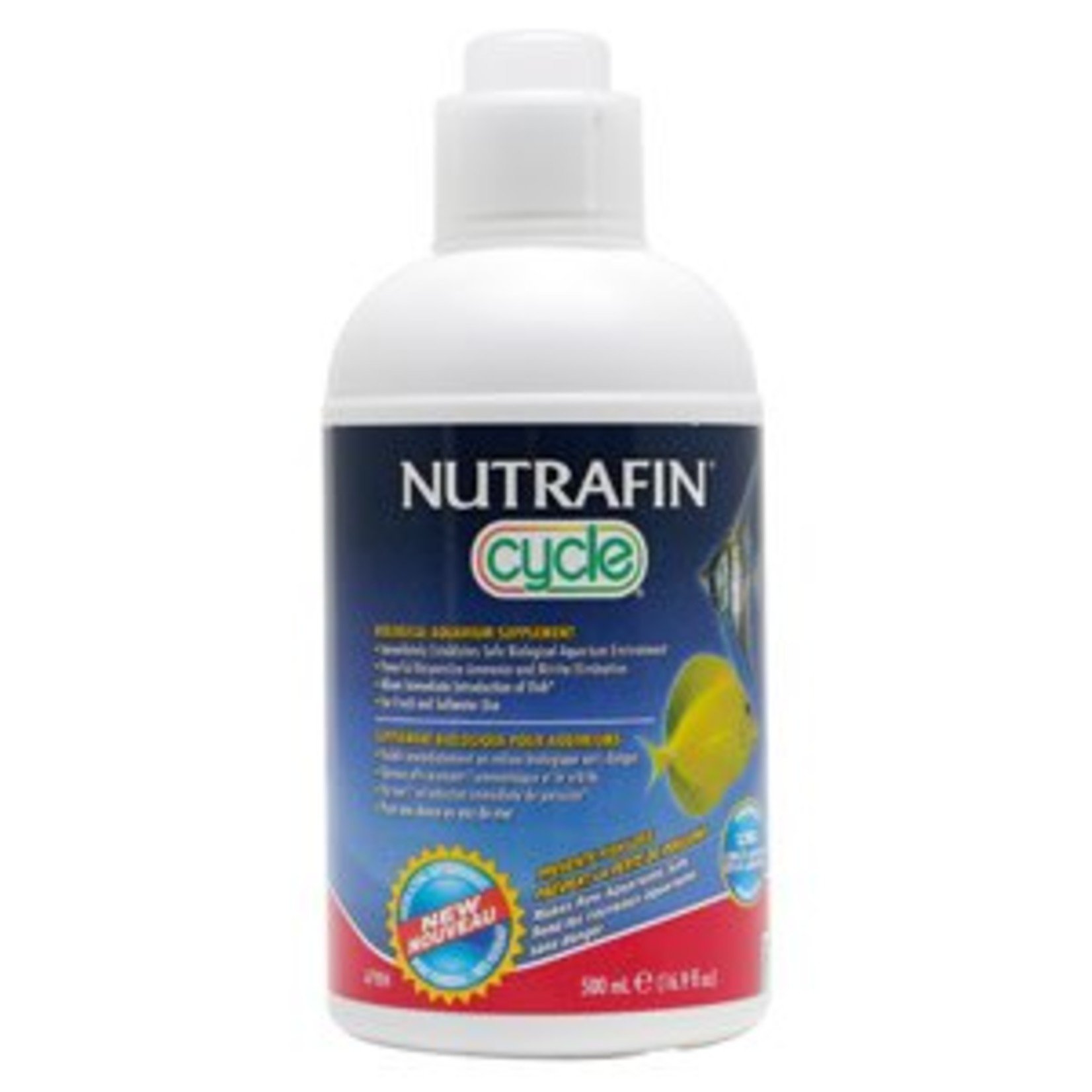 Nutrafin Nutrafin Cycle - Biological Aquarium Supplement, 500 mL (16.9 fl oz)