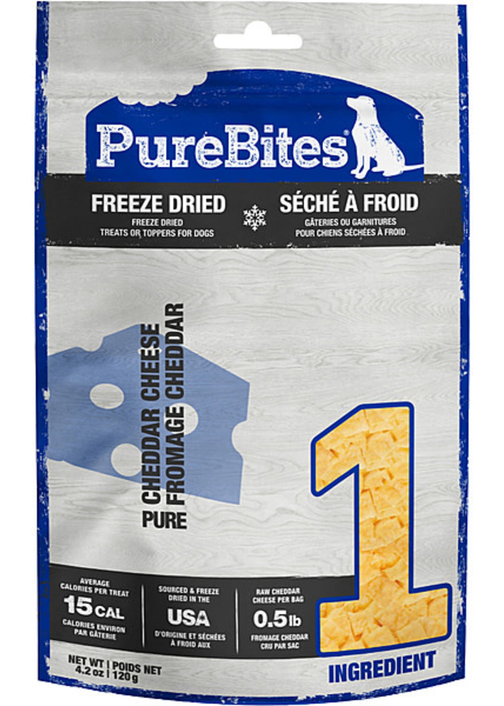 Pure Bites PureBites Cheddar Cheese 120GM