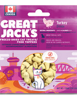 Great Jacks Great Jacks Freeze-Dried Cat Treats & Food Topper - Turkey 28g