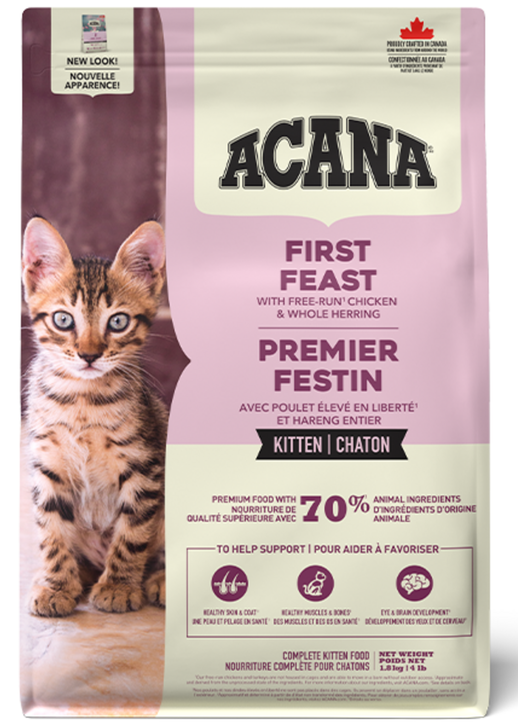 CHAMPION PETFOODS LP ACANA Cat First Feast Kitten 1.8 kg