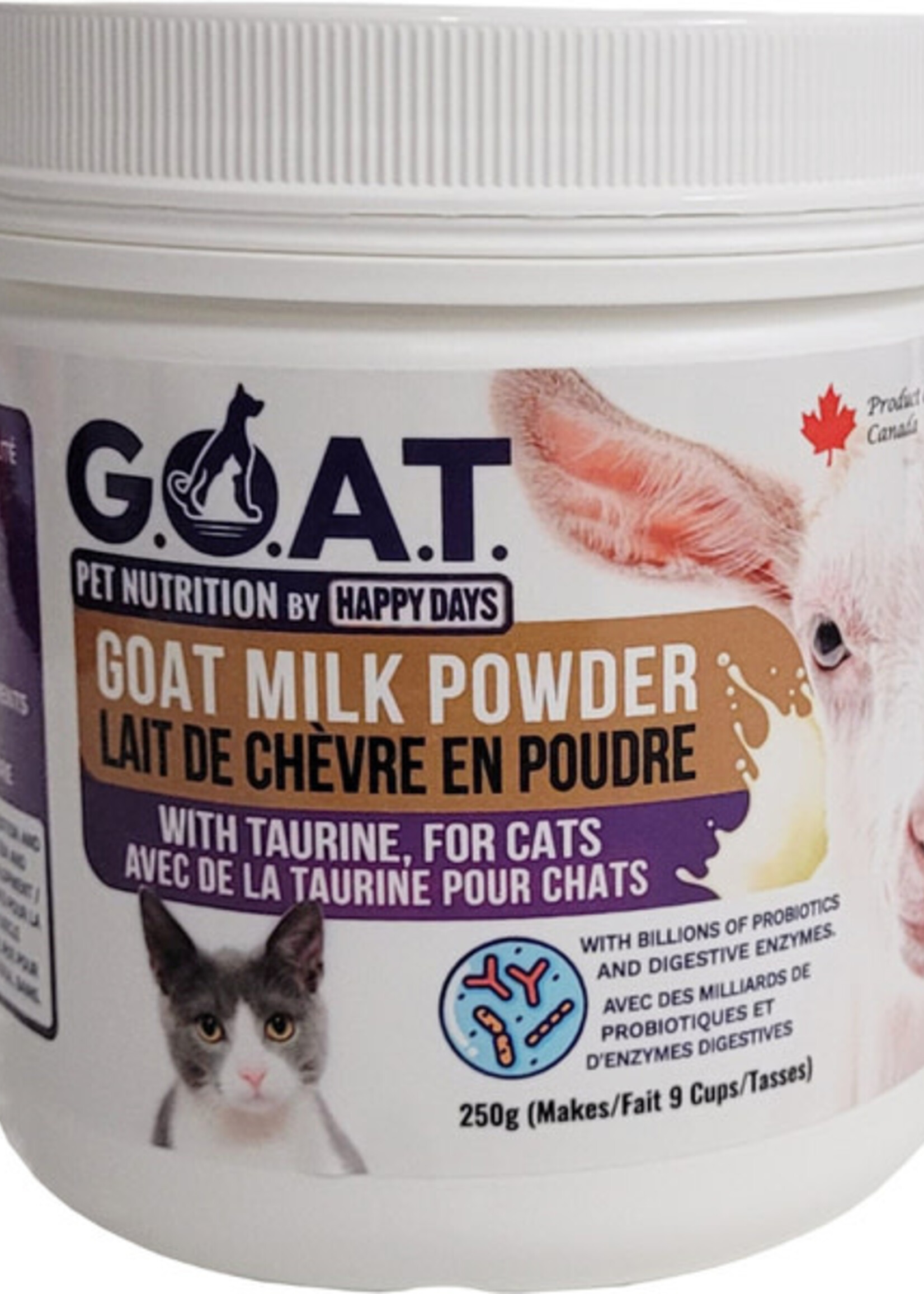 Happy Days Goat Milk Powder with Taurine | Cat