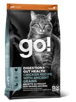 Petcurean Go! GO! Gut Health Chicken & Ancient Grains 12LB - Cat