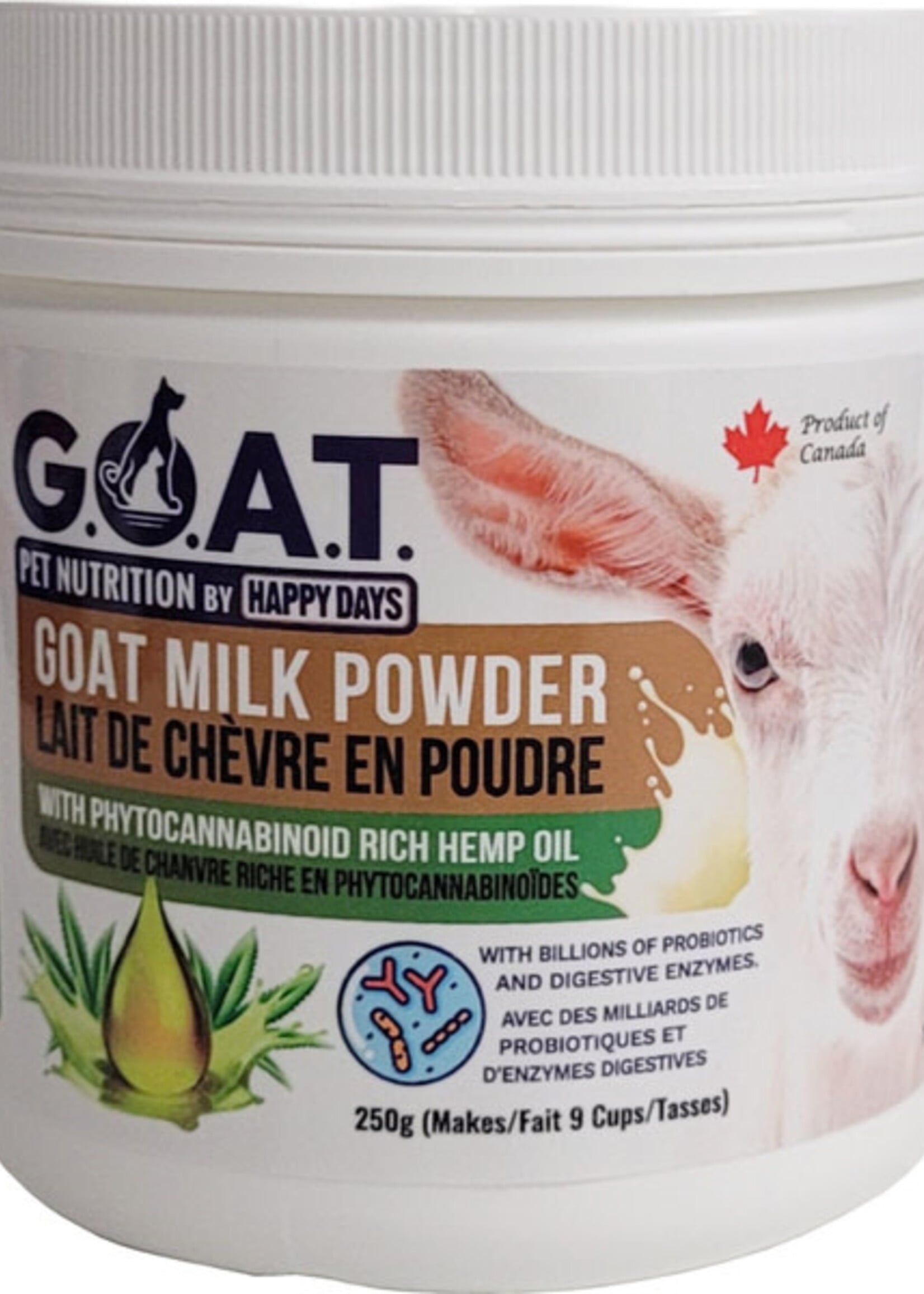 Happy Days Goat Milk Powder with CBD