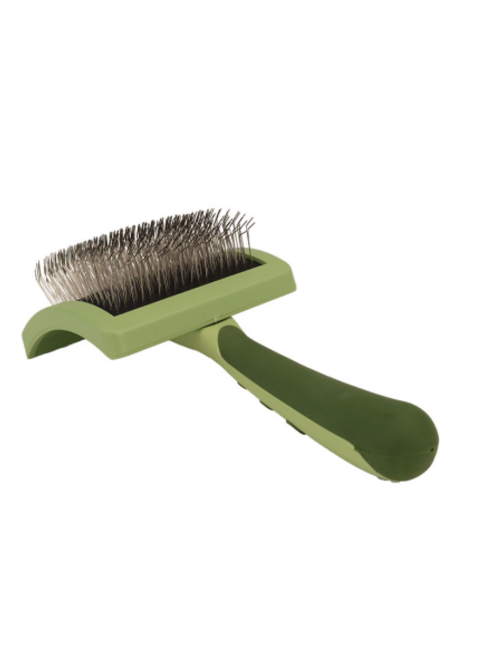 Coastal Safari Curved Firm Slicker Brush wCoated Tips Long Hair Med