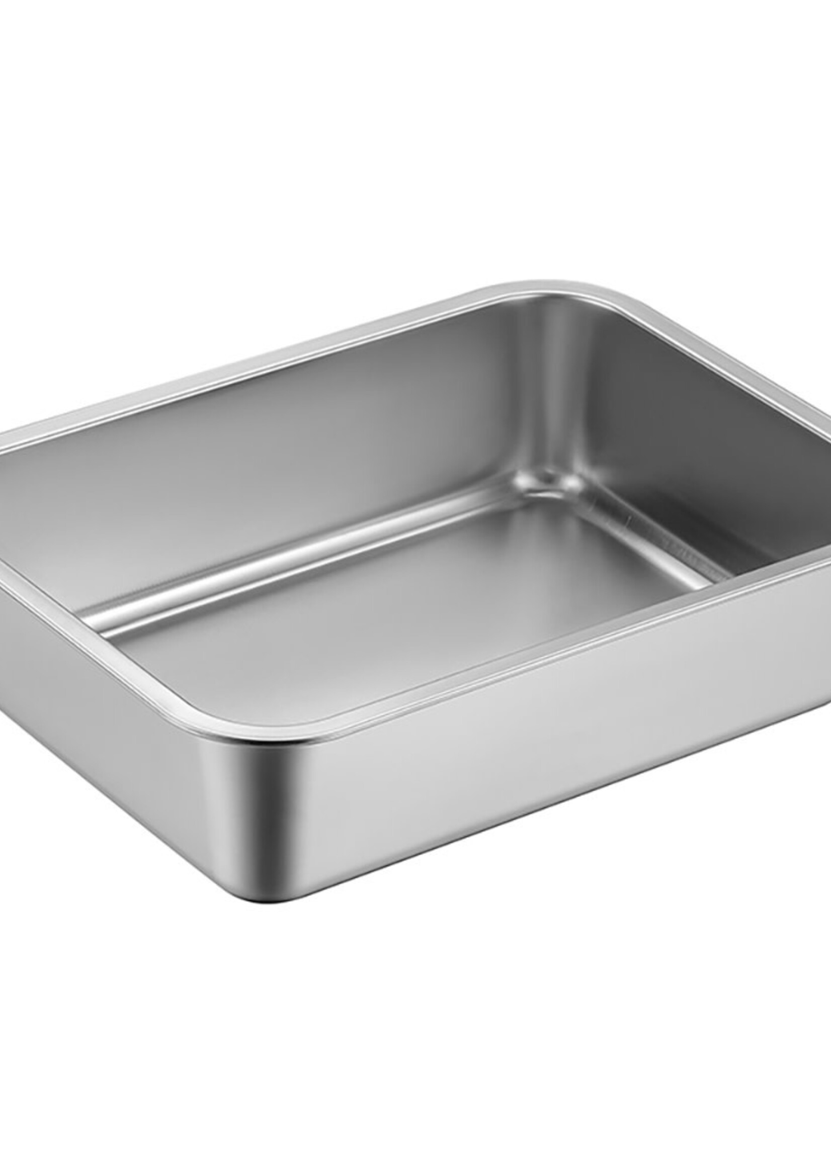 Simon's SIMONS Stainless Steel Cat Pan - 35.5x26.5x10cm