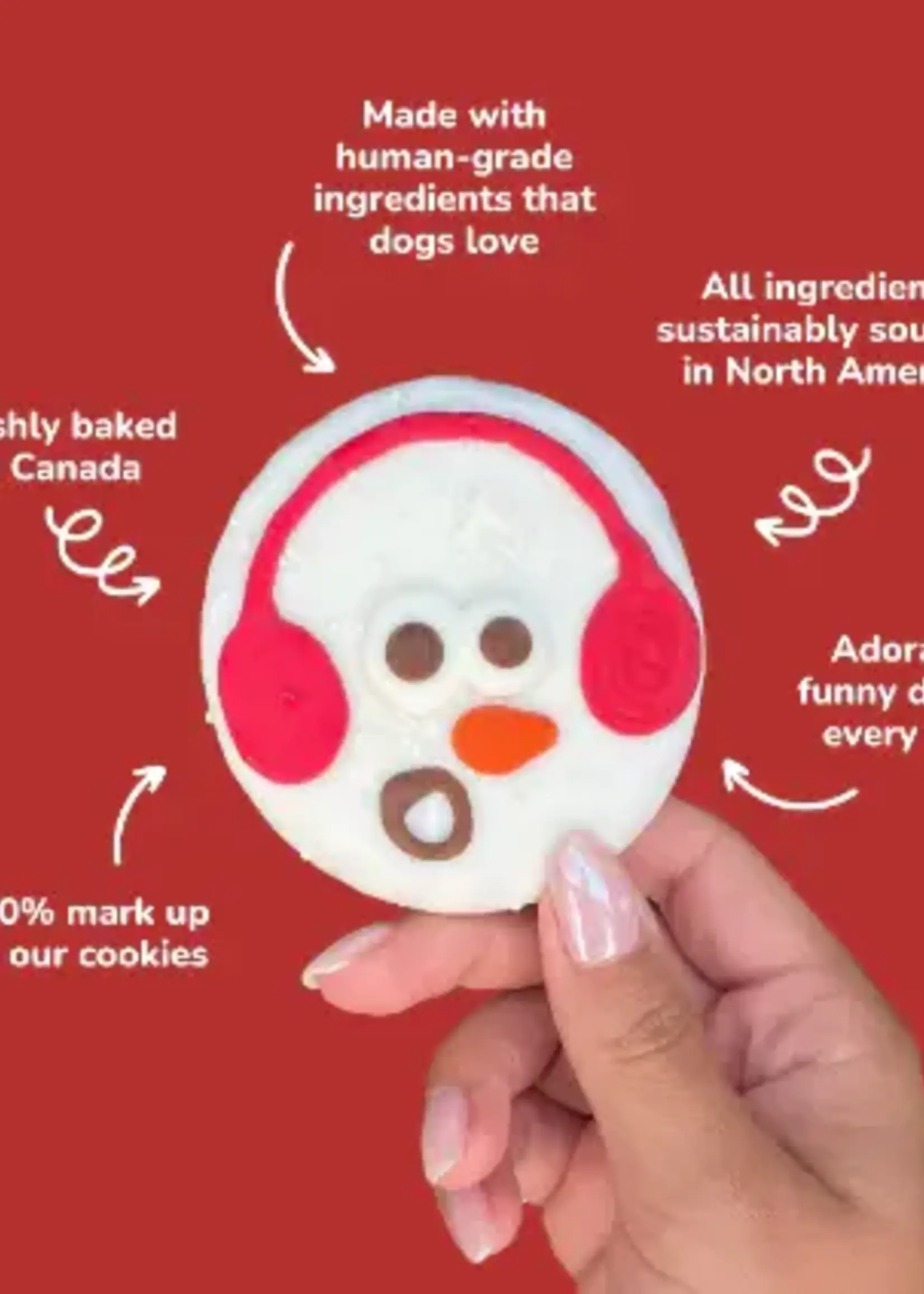 Bosco and Roxy Oh Deer - Reindeer Cookie