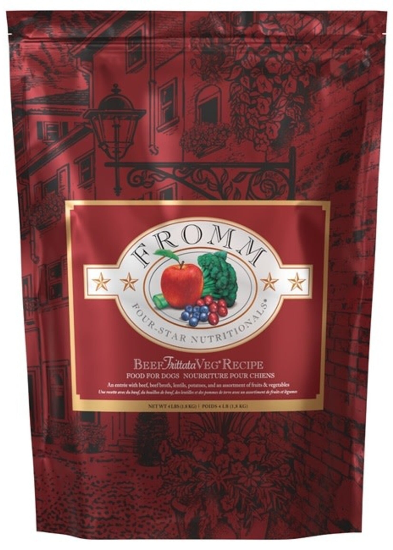 Fromm FROMM 4-Star DOG GF Beef Frittata 4lb