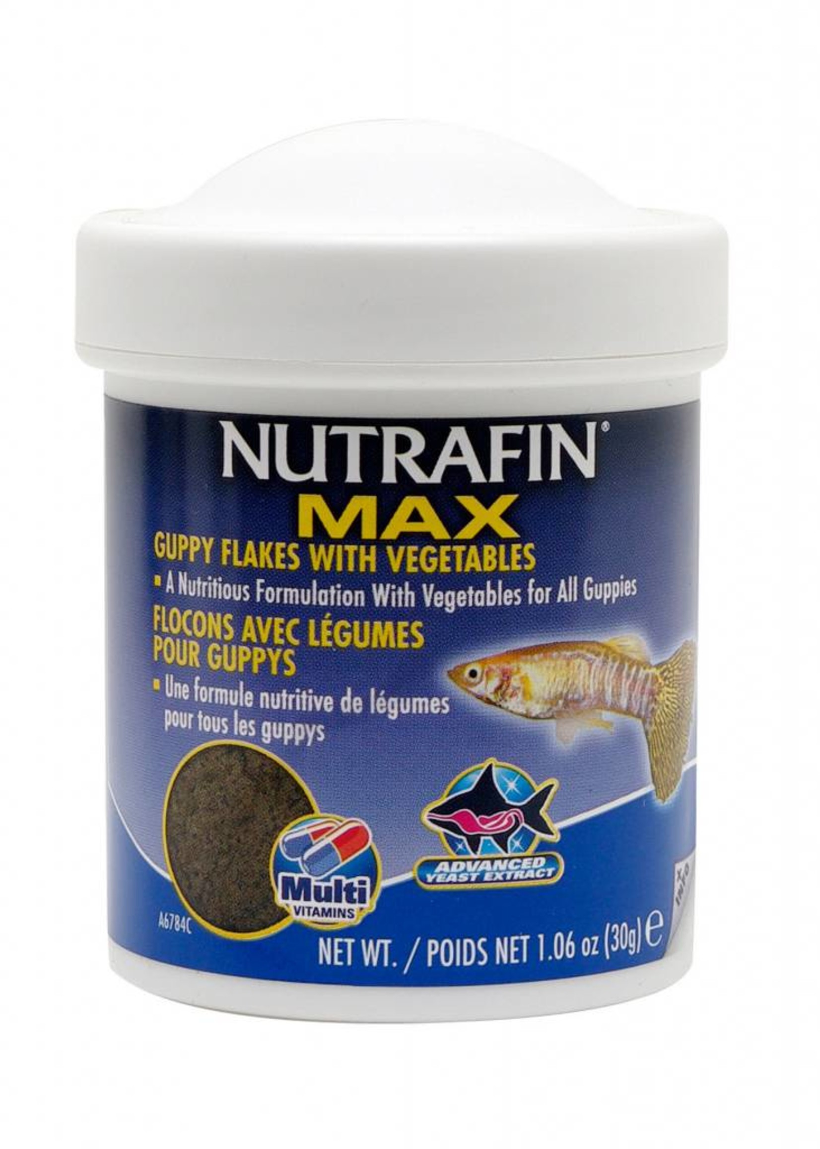 Nutrafin NFM Guppy Vegetable Flakes 30g(1.06oz)-V