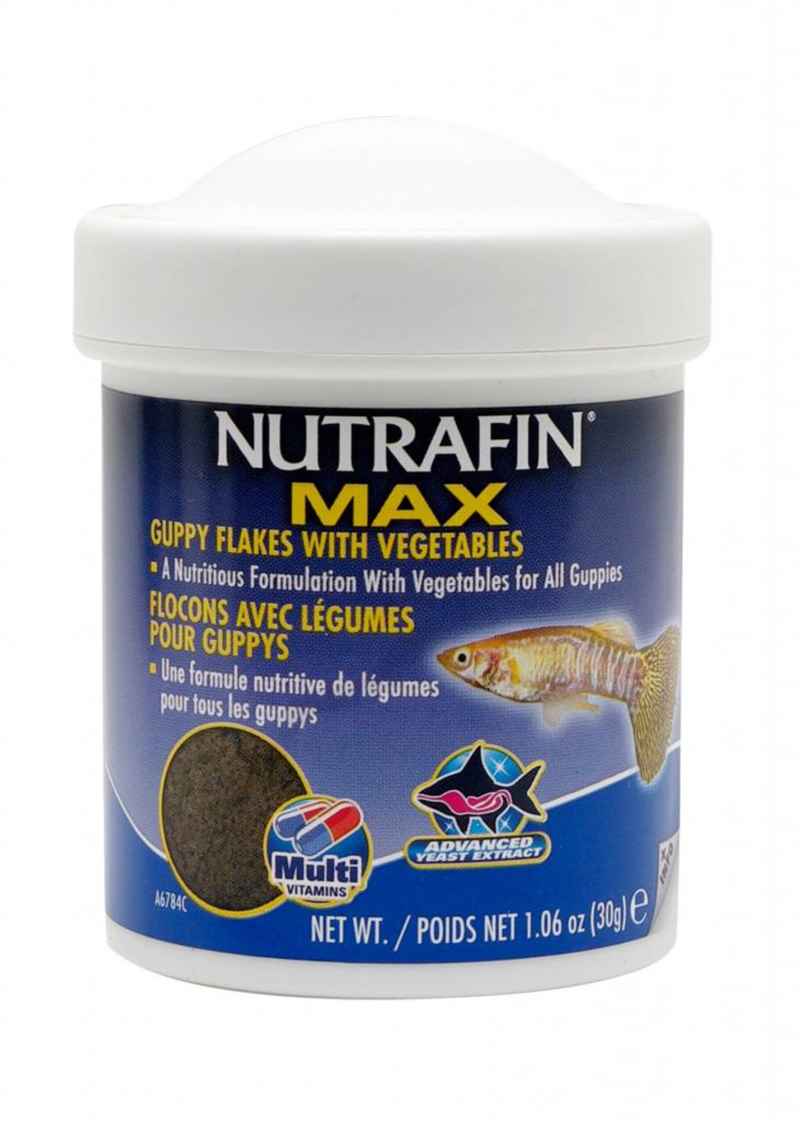 Nutrafin Nutrafin Max Guppy Flakes With Vegetables 30 g (1.06 oz)