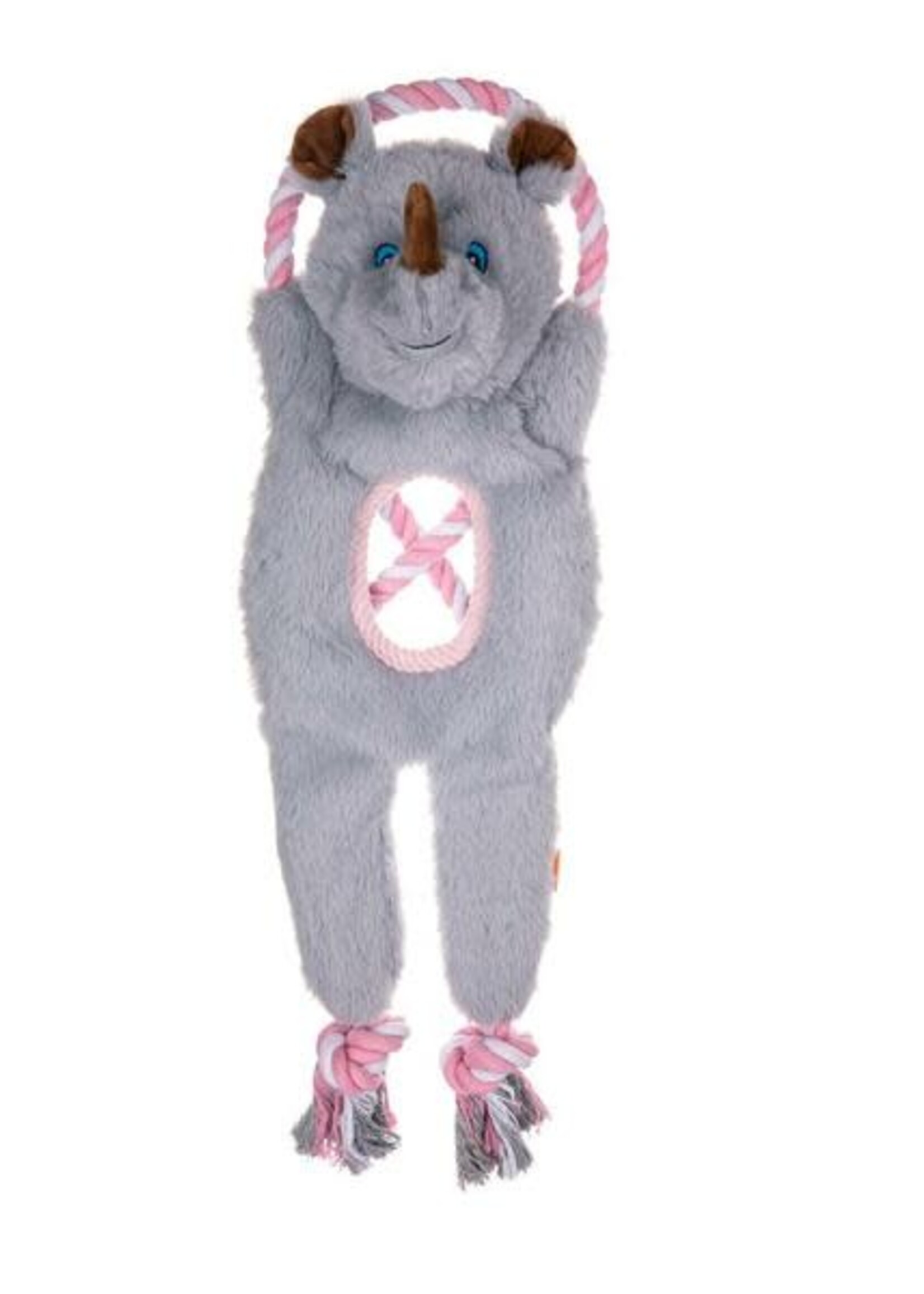 Growl Jungle Tugz Rhino Gray 21"