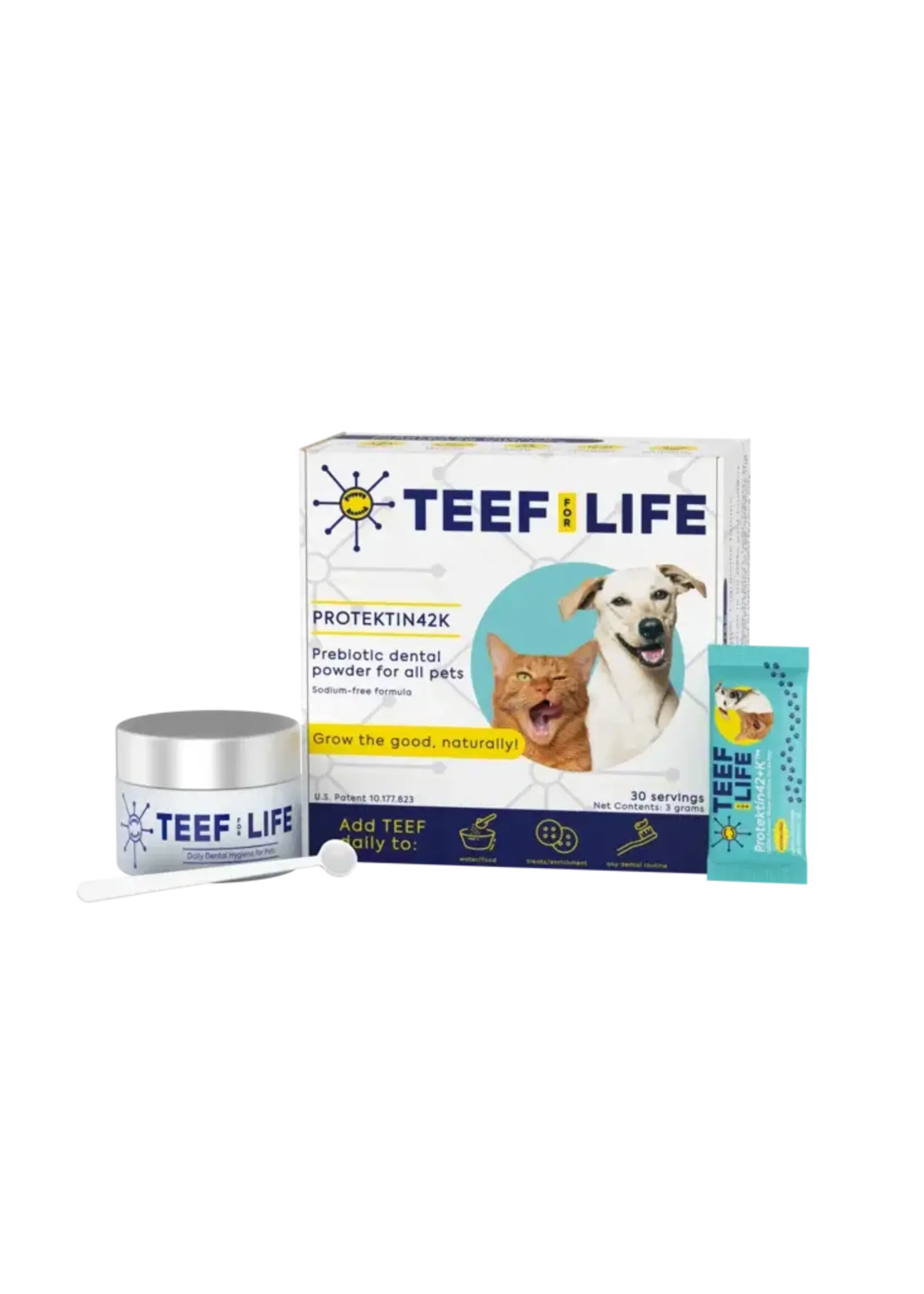 Teef for Life TEEF Dental Pwd All 30svg 30g