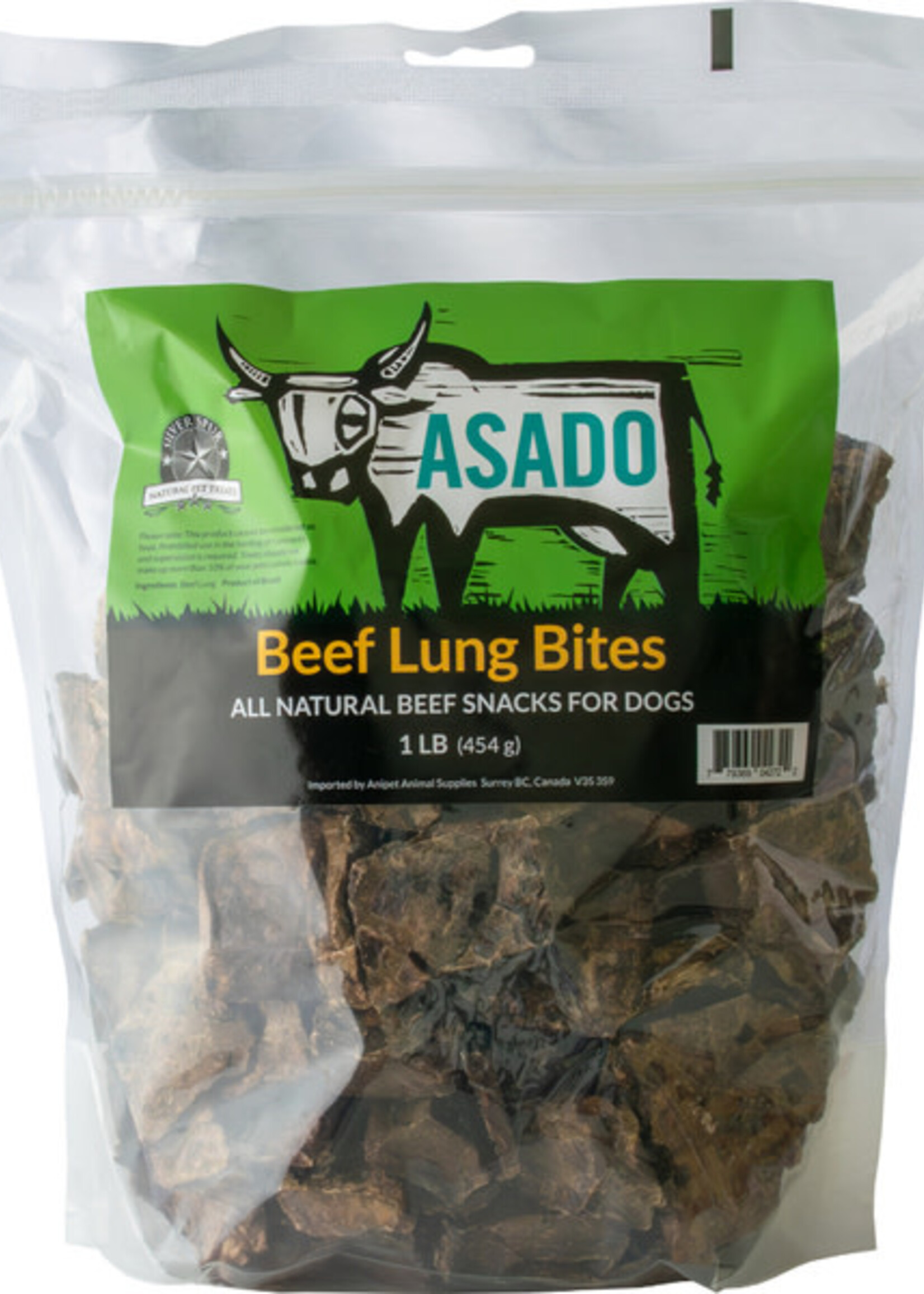 Silver Spur ASADO Beef Lung Bites 1LB