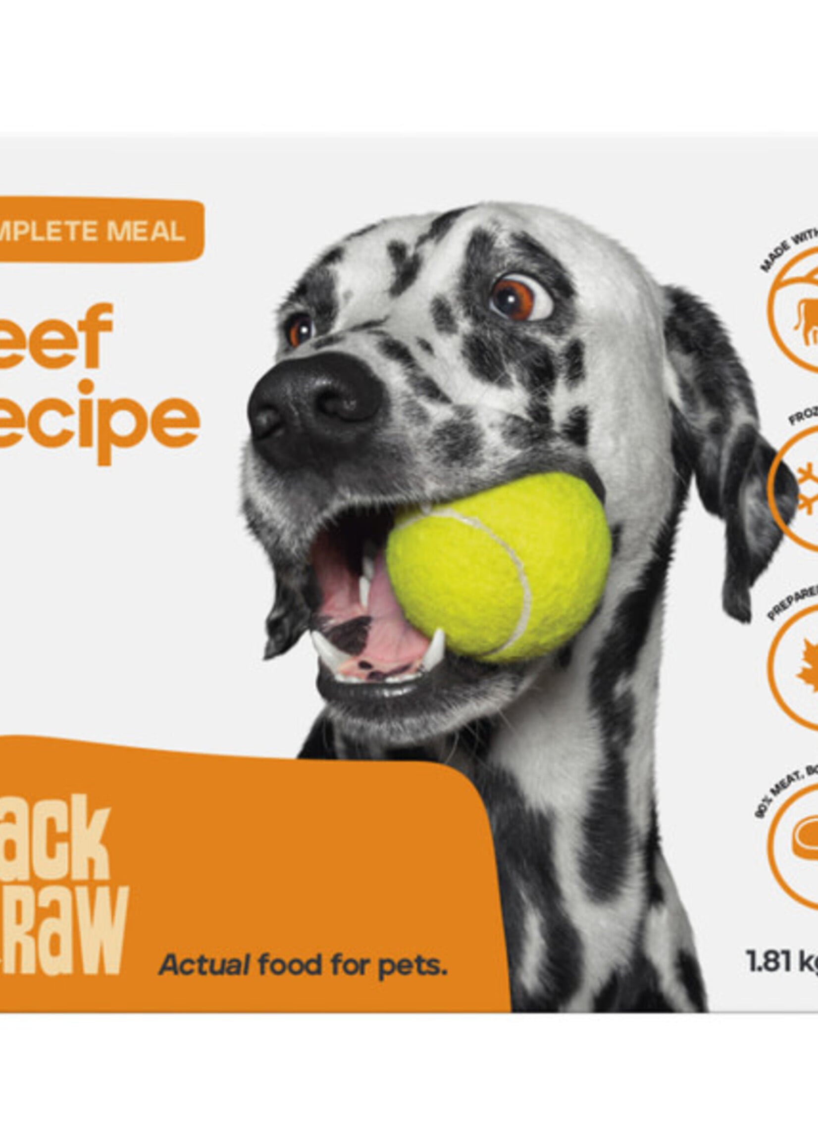 Back 2 Raw Back 2 Raw - Complete Beef Recipe 4LB