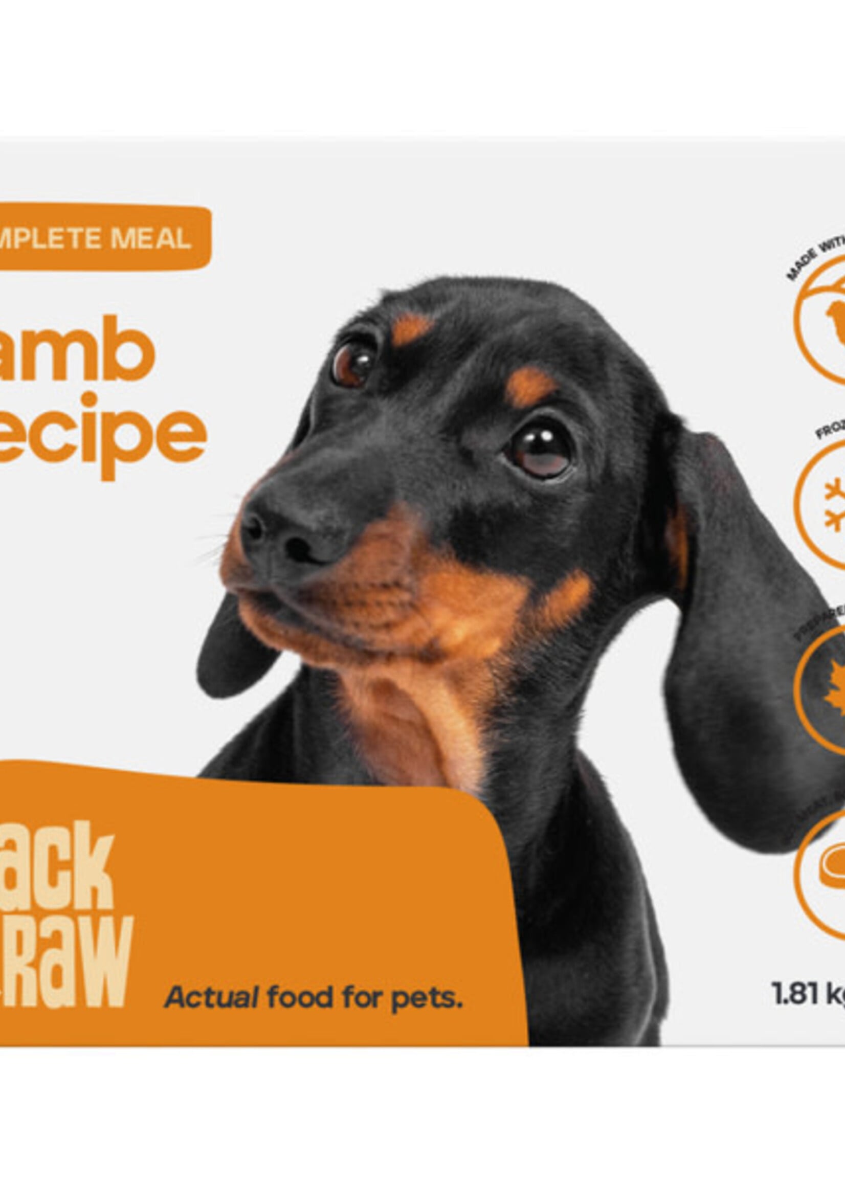 Back 2 Raw Back 2 Raw - Complete Lamb Recipe 4LB