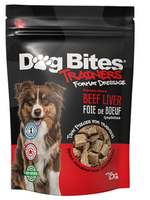 Dog Bites PIN Dog Bites FD Beef Liver Training Treats 75g