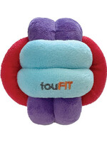 FoulFoul FOUFOU Hide 'n Seek Knotted Snuffle Ball Blue Small