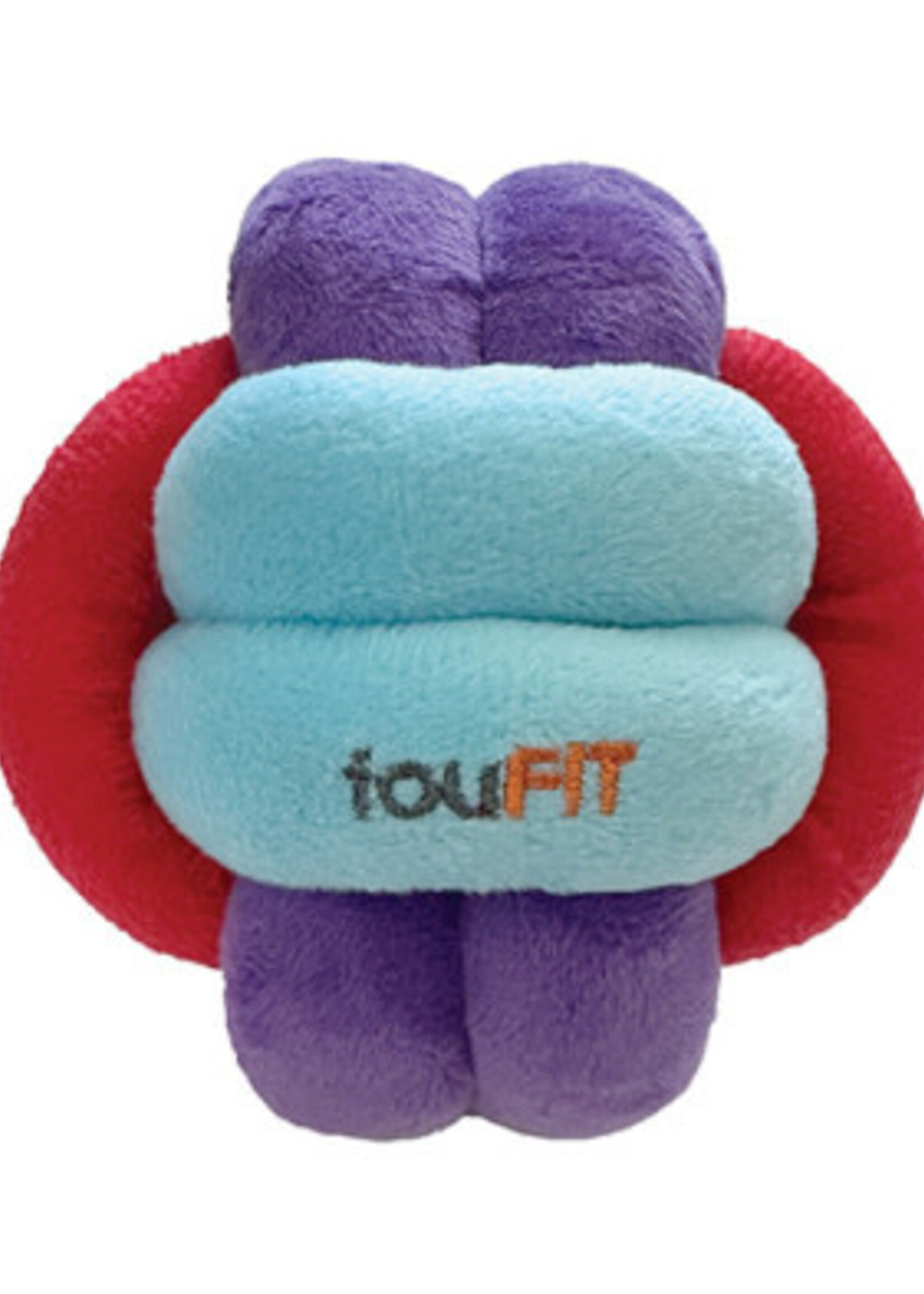 FoulFoul FOUFOU Hide 'n Seek Knotted Snuffle Ball Blue Small