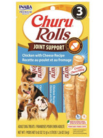 Inaba Churu Rolls Joint Care DOG Ckn/Ches 3pk, 1.26oz