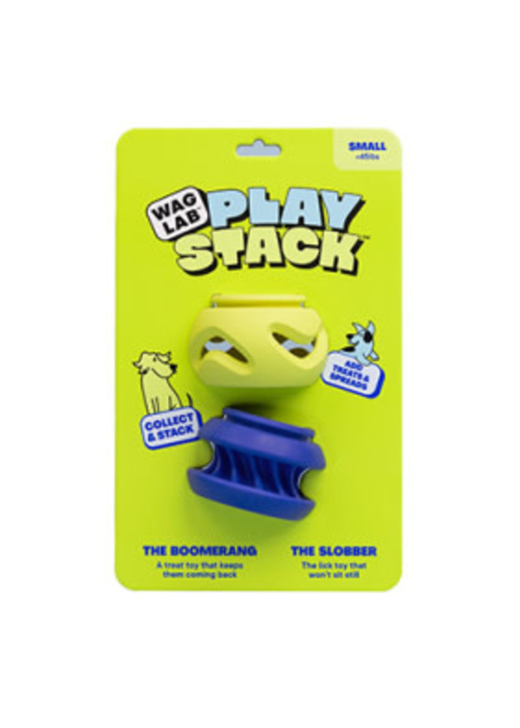 Wag Lab WAGLAB The 2-Pack Multi Small Toy