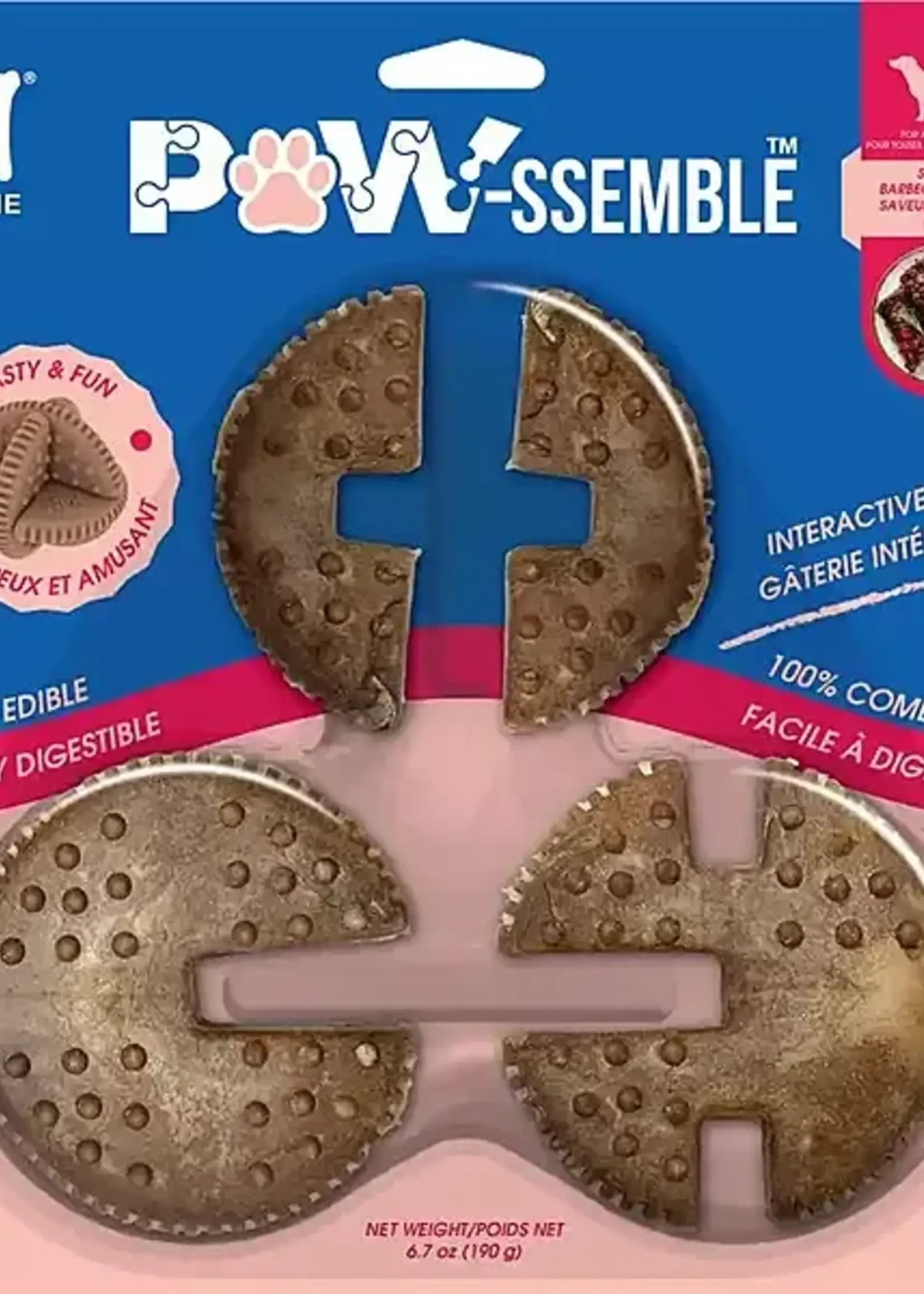 N-Bone Paw-ssemble Interactive Chew (BBQ)