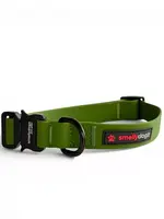 SmellyDogz Adjustable Comfort Collar Pro (Olive Green) 1.25"W x 18-28" XL