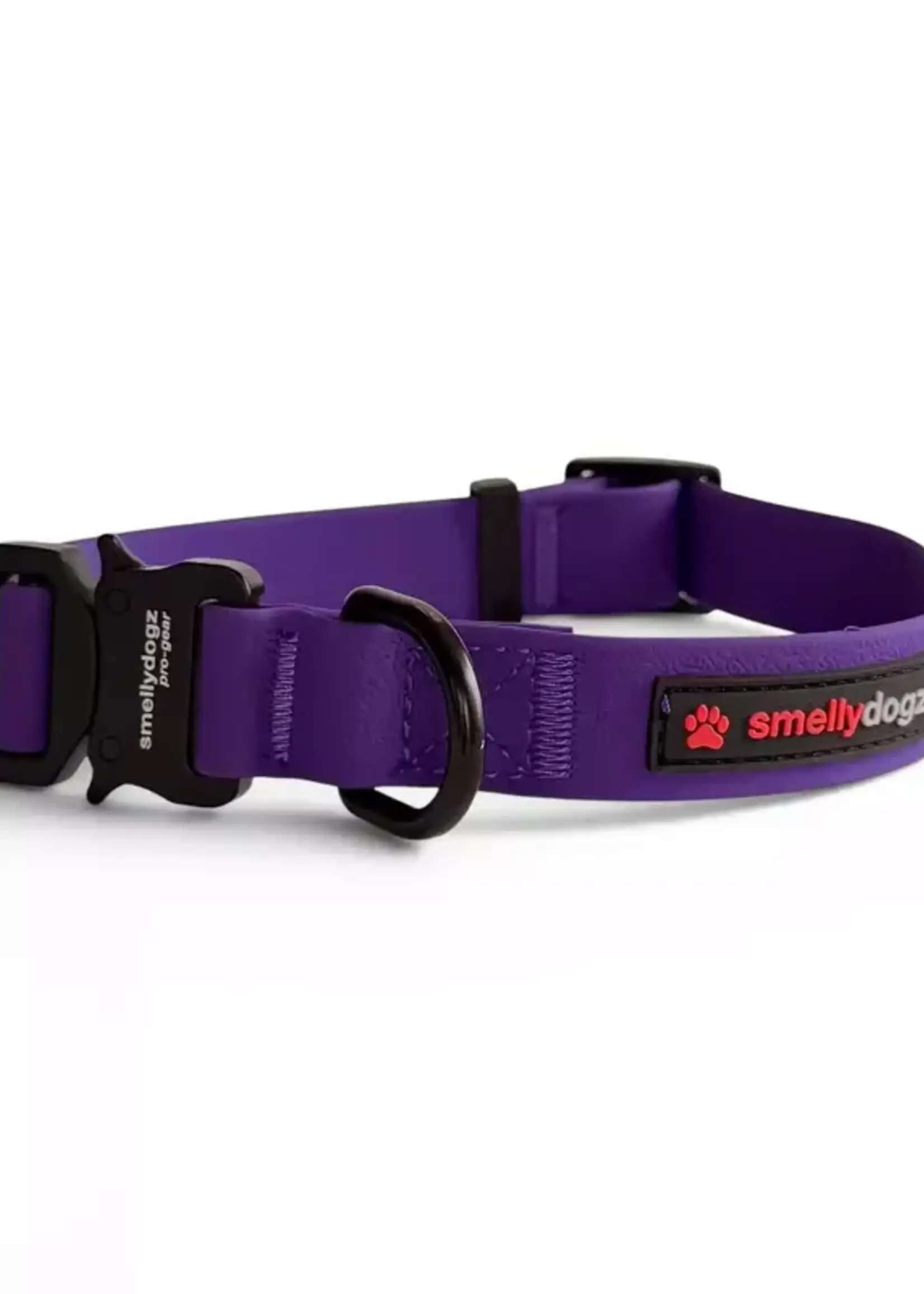 SmellyDogz Adjustable Comfort Collar Pro (Purple) 1.25"W x 18-28" XL