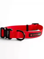 SmellyDogz Adjustable Comfort Collar Pro (Red) 1"W x 16-22" M/L