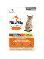 K9 Praventa Parapet Praventa for Small Cats - 1 Tube