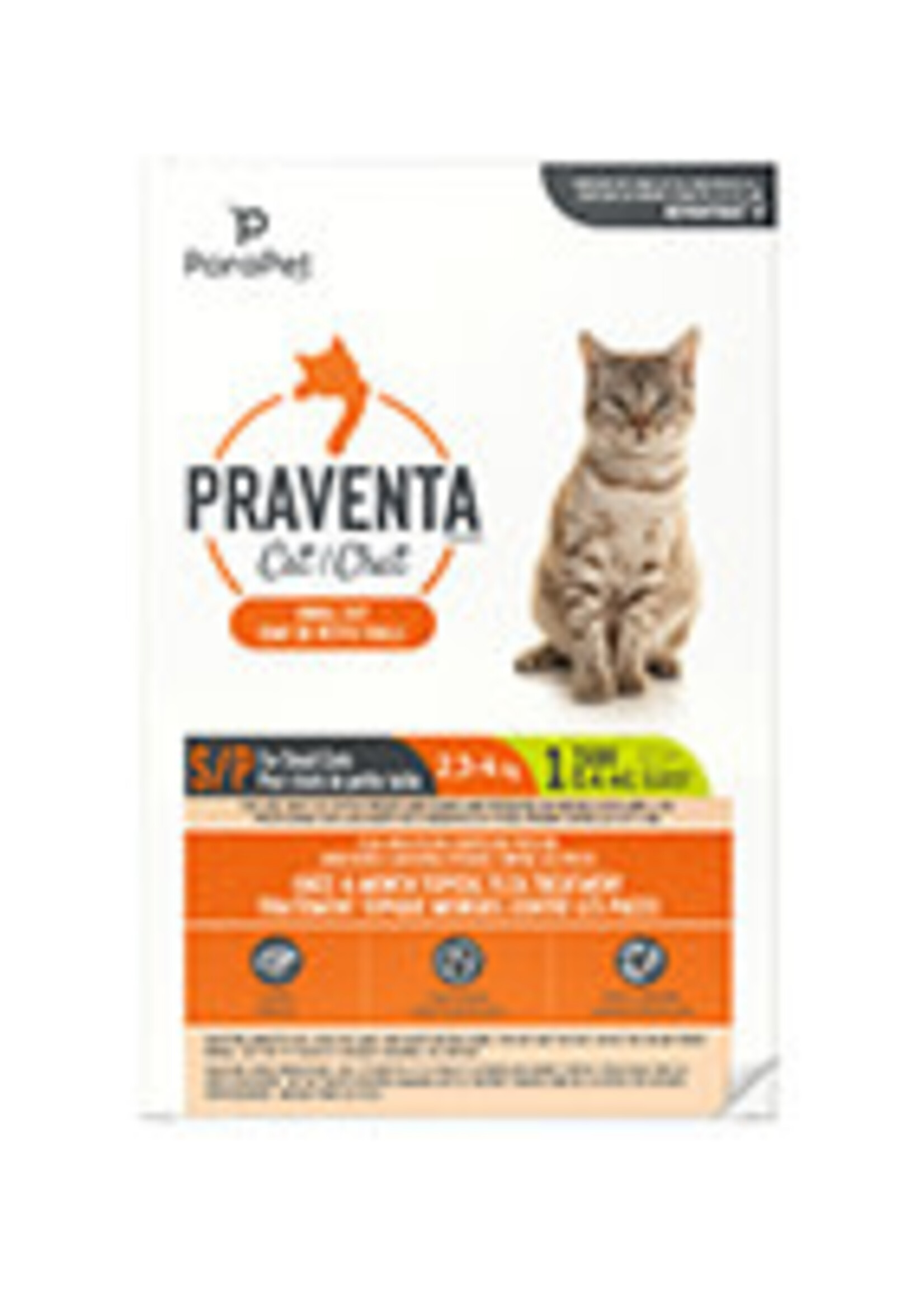 K9 Praventa Parapet Praventa for Small Cats - 1 Tube